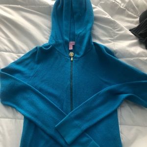 Blue Lilly Pulitzer zip up